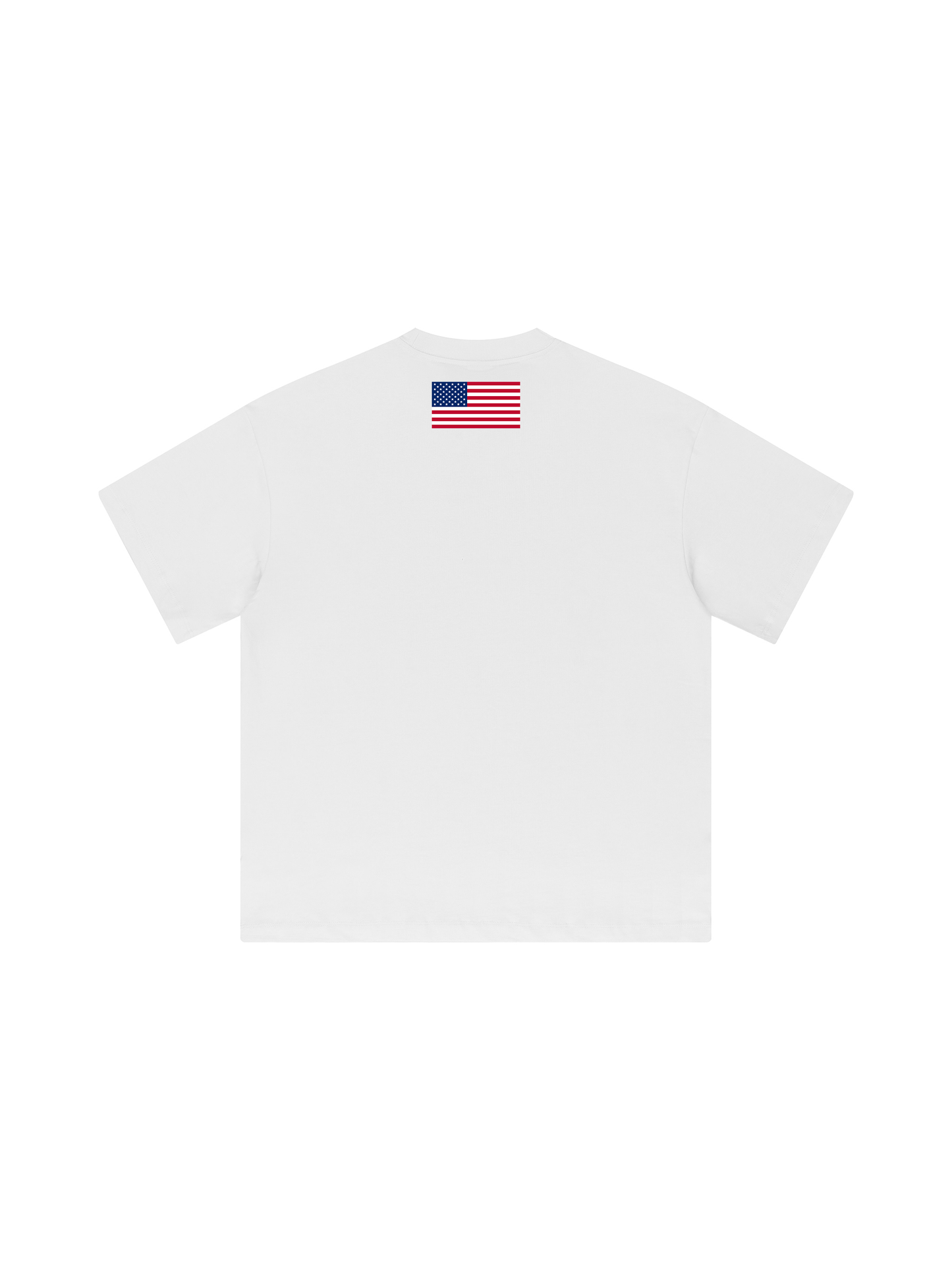 HEAVYWEIGHT "VINCIT QUI SE VINCIT" T-SHIRT - WHITE / RED