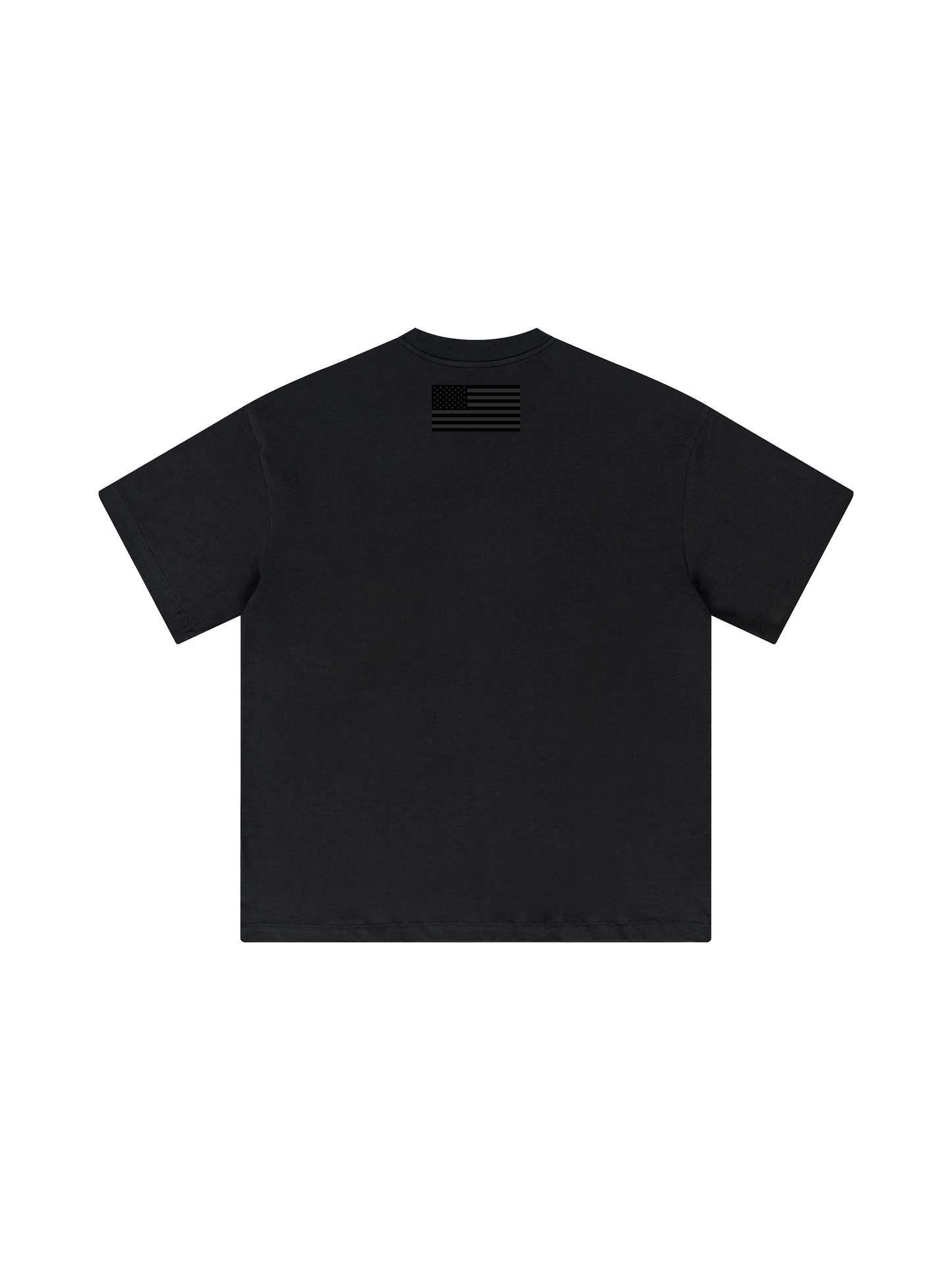 HEAVYWEIGHT "VINCIT QUI SE VINCIT" T-SHIRT - BLACKOUT