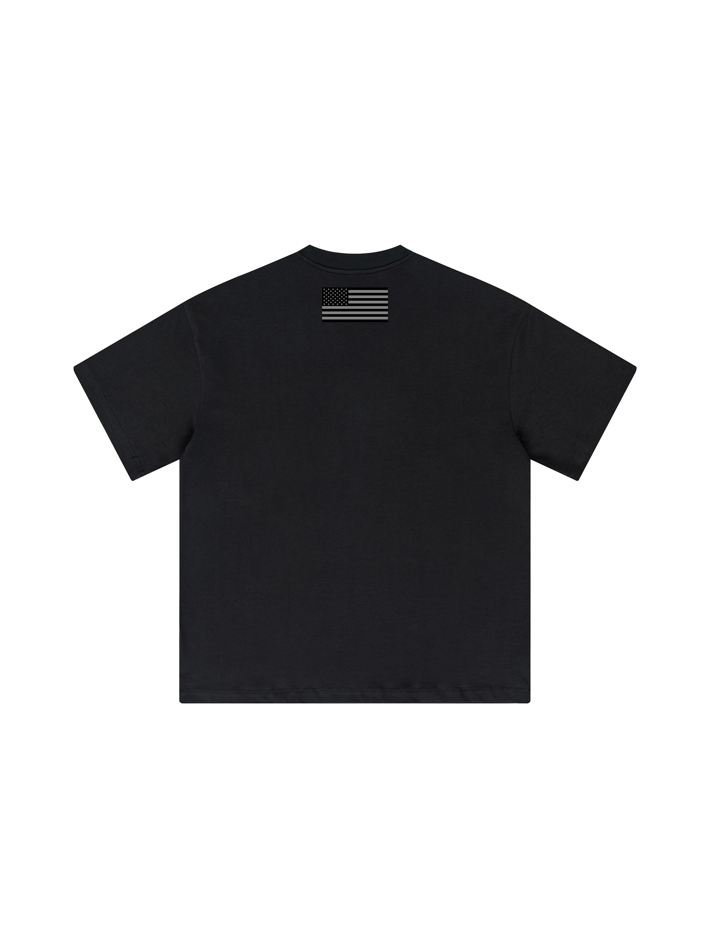HEAVYWEIGHT "VINCIT QUI SE VINCIT" T-SHIRT - BLACK / GRAY