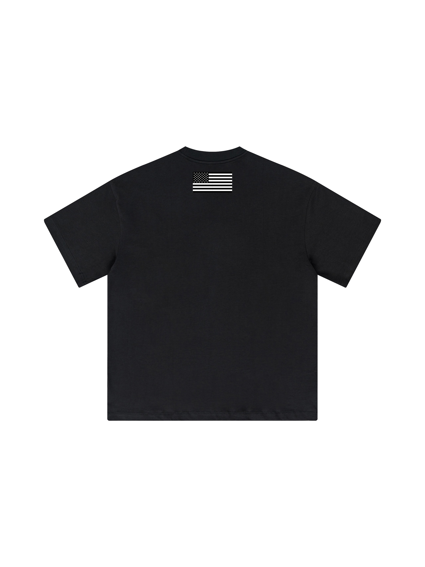 HEAVYWEIGHT "VINCIT QUI SE VINCIT" T-SHIRT - BLACK / WHITE